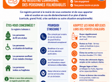 Plan canicule : Inscrivez-vous sur le registre communal !