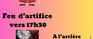 Feu d'artifice de la Saint Nicolas